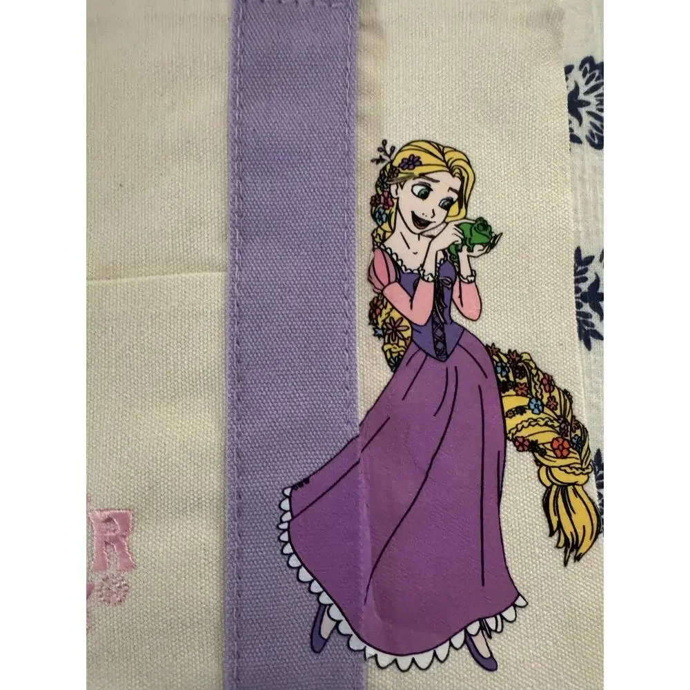Disney Rapunzel Pascal Double Sided Custom Made Trader Joes Mini Tote
